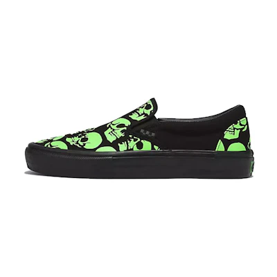 Vans Skate Slip-On 'Glow Skulls'