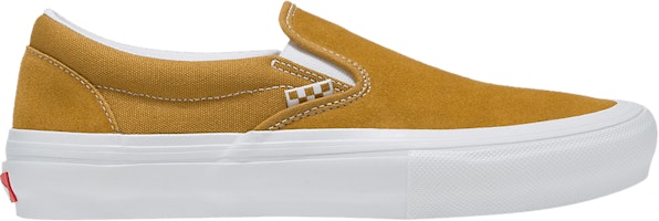 Vans Skate Slip-On 'Gold White' VN0A5FCAGLW Vans Skate Slip-On 'Gold White' VN0A5FCAGLW