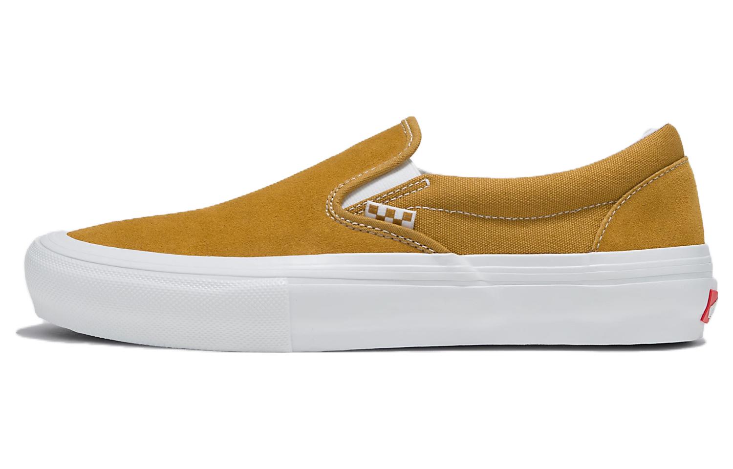 Buy Vans 一脫即穿 輕鬆時尚 防滑 高筒鞋 男女皆宜 金白色