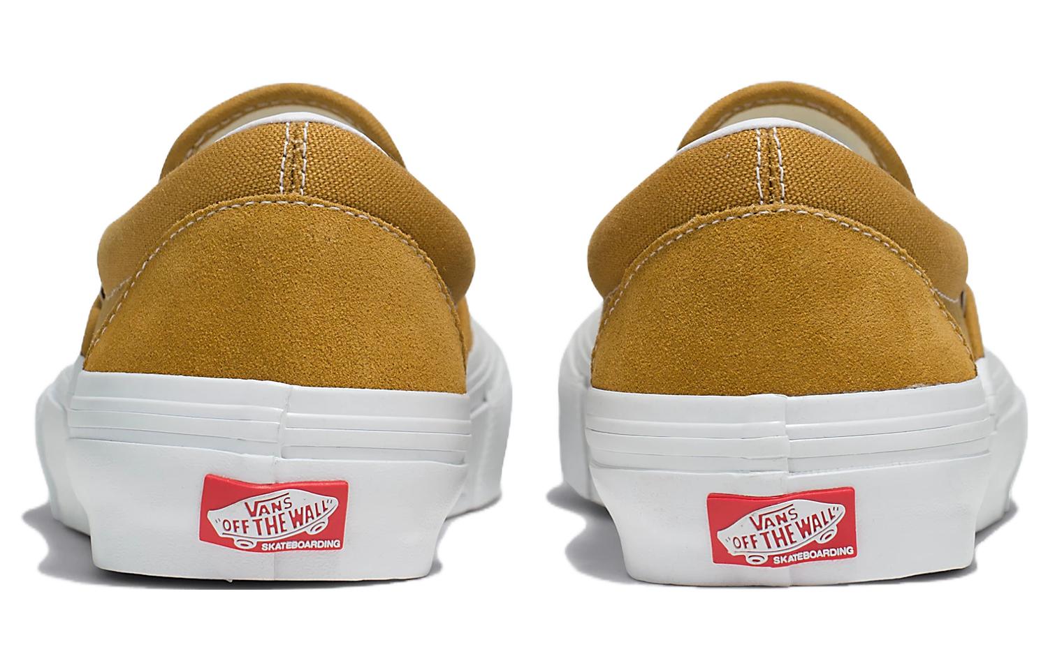 Lookbook Vans 一脫即穿 輕鬆時尚 防滑 高筒鞋 男女皆宜 金白色