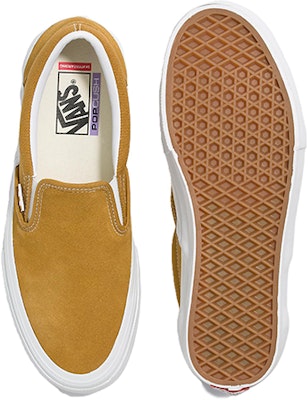 Vans 一脫即穿 輕鬆時尚 防滑 高筒鞋 男女皆宜 金白色 Shop Vans 一脫即穿 輕鬆時尚 防滑 高筒鞋 男女皆宜 金白色