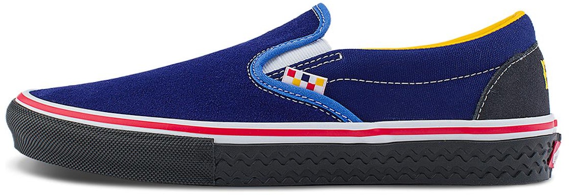Vans Skate Slip-On 'Padin Musa Biru' VN0A5FCABLU Buy Vans Skate Slip-On 'Padin Musa Biru' VN0A5FCABLU