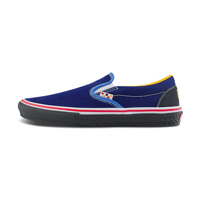 Vans Pa'din Musa Skate Slip-On 'Blue' 'Padin Musa Blue'