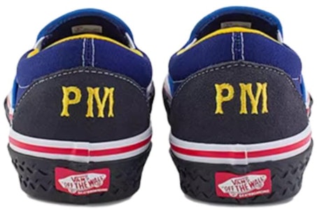 PA’DIN MUSA x Vans 舒適百搭 減震耐磨 低幫 板鞋 男女同款 藍色 Shop PA’DIN MUSA x Vans 舒適百搭 減震耐磨 低幫 板鞋 男女同款 藍色