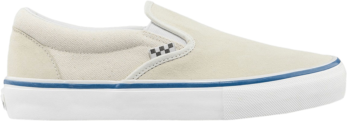 Vans Skate Slip On Raw Canvas Classic White VN0A5FCAACV