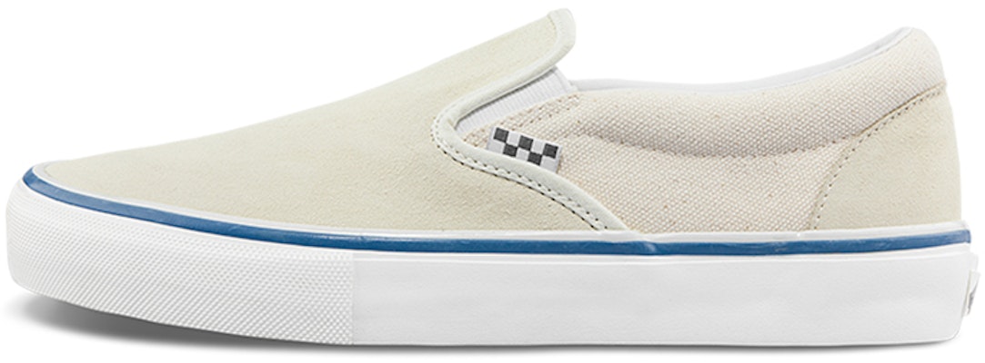 Vans Skate Slip-On 'Raw Canvas - Classic White' VN0A5FCAACV Buy Vans Skate Slip-On 'Raw Canvas - Classic White' VN0A5FCAACV
