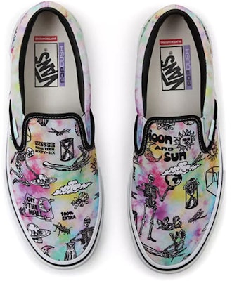 Vans 滑板经典懒人鞋 '蘑菇末日' VN0A5FCAAPN Shop Vans 滑板经典懒人鞋 '蘑菇末日' VN0A5FCAAPN