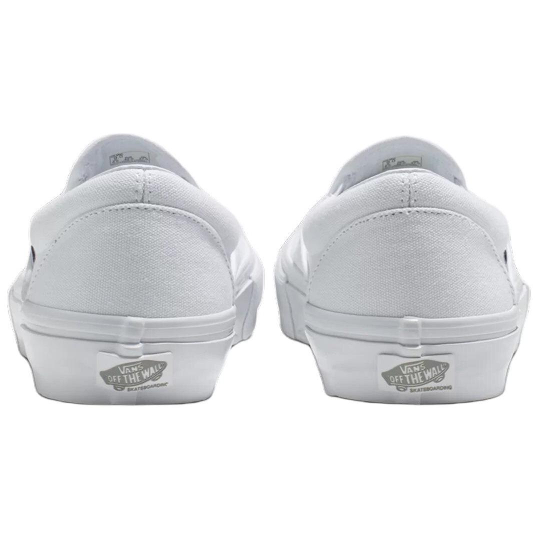 Shop Vans Skate Slip-On 'True White' VN0A5FCAW00