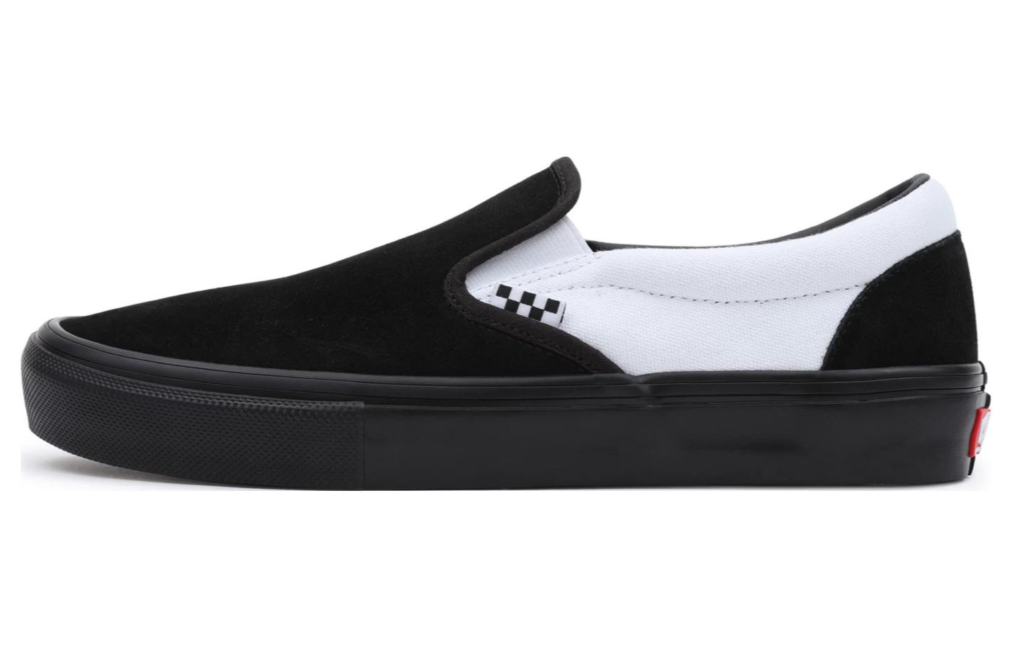 Buy Vans Skate slip-on 'White Black' VN0A5FCAB8C