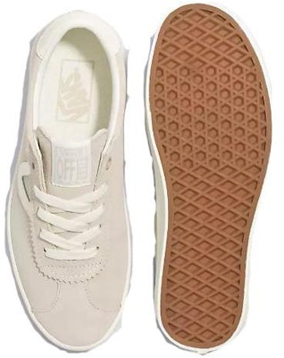 Vans Vans運動 防滑耐磨 低筒 滑板鞋 男女同款 米白色 Shop Vans Vans運動 防滑耐磨 低筒 滑板鞋 男女同款 米白色
