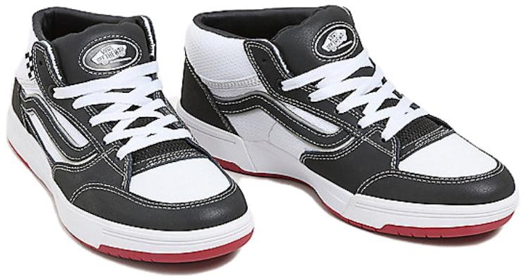 Vans 滑板鞋 Zahba Mid '黑白红' VN000CBSBWT Lookbook Vans 滑板鞋 Zahba Mid '黑白红' VN000CBSBWT