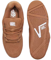 Shop Vans Zahba 舒適百搭 防滑耐磨 低幫 板鞋 男女同款 棕色
