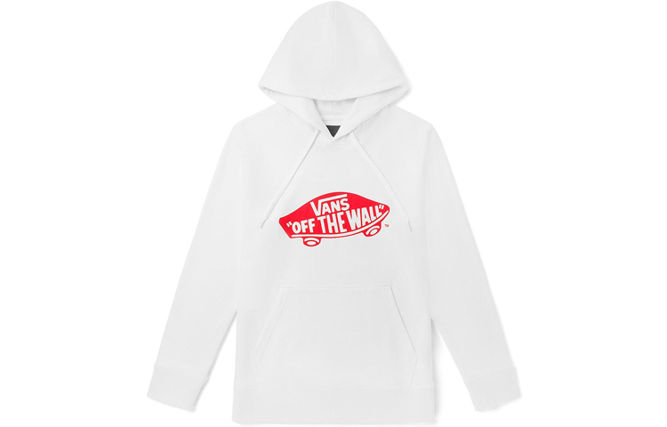 Vans Skateboard Logo Casual Hoodie White (Unisex) VN0A5F5JKSF