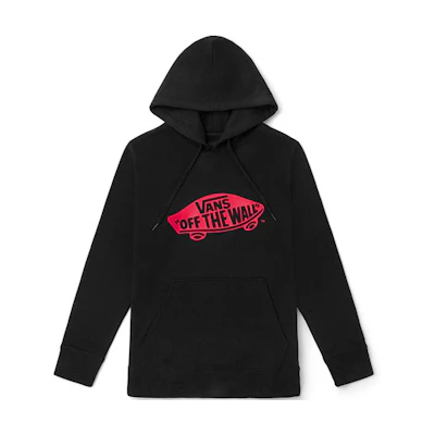 Vans Skateboarding Logo Print Black Hoodie Unisex VN0A5F5JBRR
