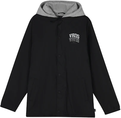 Vans 骷髅印花标志连帽风衣外套 黑色 VN0A4MQVZ7F Buy Vans 骷髅印花标志连帽风衣外套 黑色 VN0A4MQVZ7F