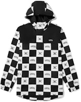 Vans Skull Checkered Workwear Hooded Jacket Black Unisex VN0A54JXZ79 Vans Skull Checkered Workwear Hooded Jacket Black Unisex VN0A54JXZ79