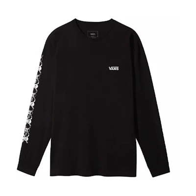 Vans Skull Logo Crewneck Sweatshirt Black VN0A49QMBLK