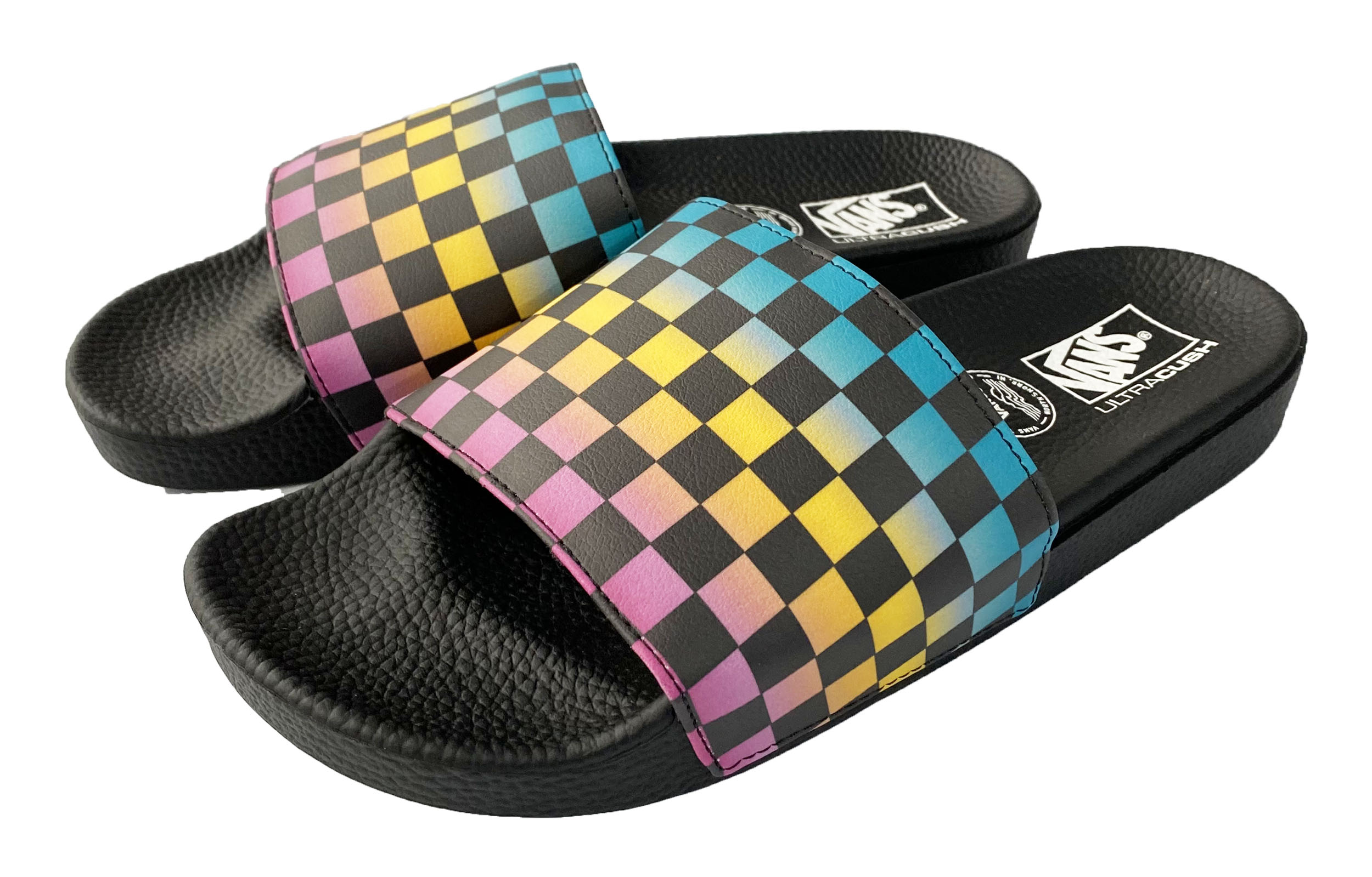 Order Vans Slide-On Triple Crown of Surfing Claquettes Noir/Arc-en-ciel VN0A45JQ2A4