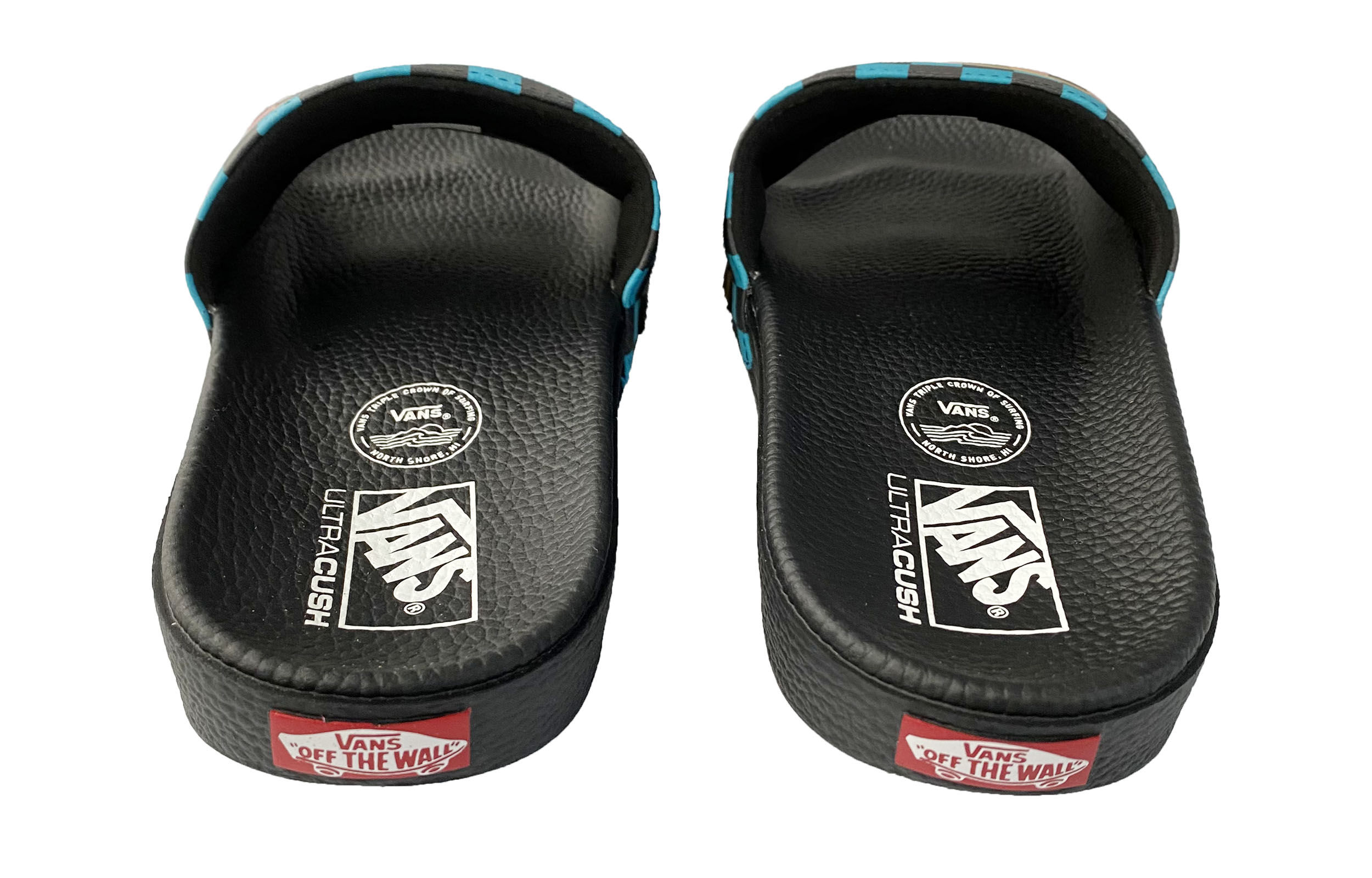 Shop Vans Slide-On Triple Crown of Surfing Claquettes Noir/Arc-en-ciel VN0A45JQ2A4