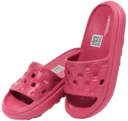 Vans Slide-On VR3Cush '洋红色'拖鞋 VN000BCCZLD1 Lookbook Vans Slide-On VR3Cush '洋红色'拖鞋 VN000BCCZLD1