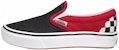 Vans Slip-On - Hitam/Merah/Putih VN0A4UUB35U