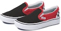 Lookbook Vans Slip-On - Hitam/Merah/Putih VN0A4UUB35U