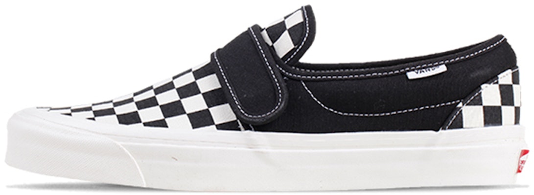 Vans经典Slip-On 47 V DX 'Anaheim Factory - 黑色棋盘格' VN0A3MVARJO Buy Vans经典Slip-On 47 V DX 'Anaheim Factory - 黑色棋盘格' VN0A3MVARJO