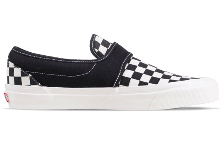 Order Vans经典Slip-On 47 V DX 'Anaheim Factory - 黑色棋盘格' VN0A3MVARJO