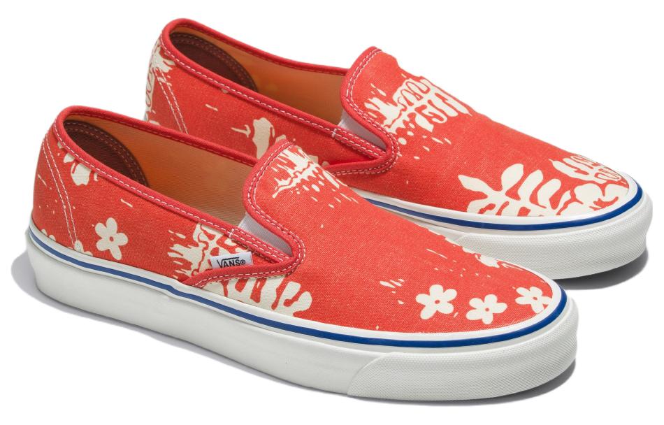 Order Vans Slip-On 48 Deck DX 'OG 花卉橙色' VN0005UPORA1