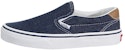 Kasut Skateboard Kasual Vans Slip-On 59, Tahan Lasak, Biru. VN0A3JFMQQJ