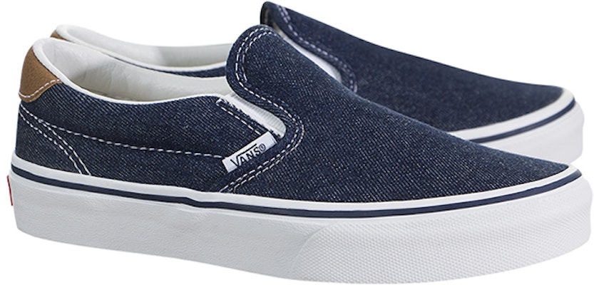 Vans Slip-On 59 Lightweight Wear-resistant Casual Skateboarding Shoes Blue VN0A3JFMQQJ Order Vans Slip-On 59 Lightweight Wear-resistant Casual Skateboarding Shoes Blue VN0A3JFMQQJ