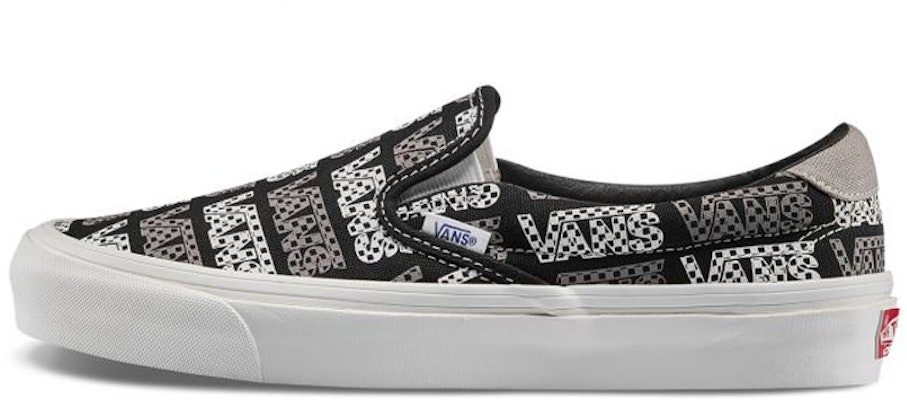 Vans Slip-On 59 LX 'Black Logo Checkerboard' VN0A4BVDVZ9 Buy Vans Slip-On 59 LX 'Black Logo Checkerboard' VN0A4BVDVZ9