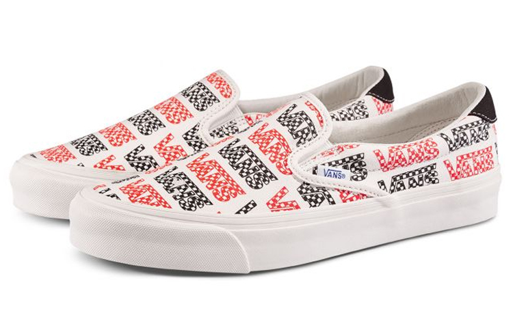 Order Vans Slip-On 59 LX '賽車紅標誌棋盤格' VN0A4BVDVZC