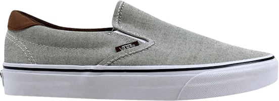Vans Slip-On 59 Oxford Leather 'Black' VN000SFOIHC Vans Slip-On 59 Oxford Leather 'Black' VN000SFOIHC