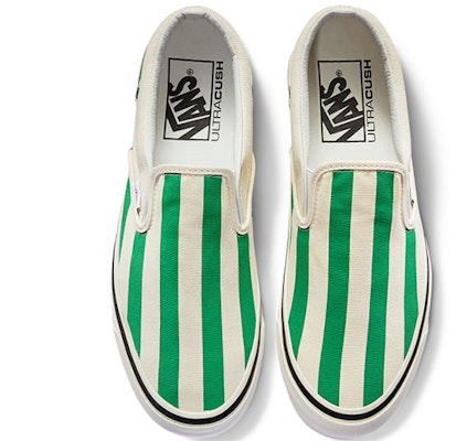 Vans Slip-On 98 DX 'Garis Besar - Putih Hijau' VN0A3JEXVN1 Lookbook Vans Slip-On 98 DX 'Garis Besar - Putih Hijau' VN0A3JEXVN1
