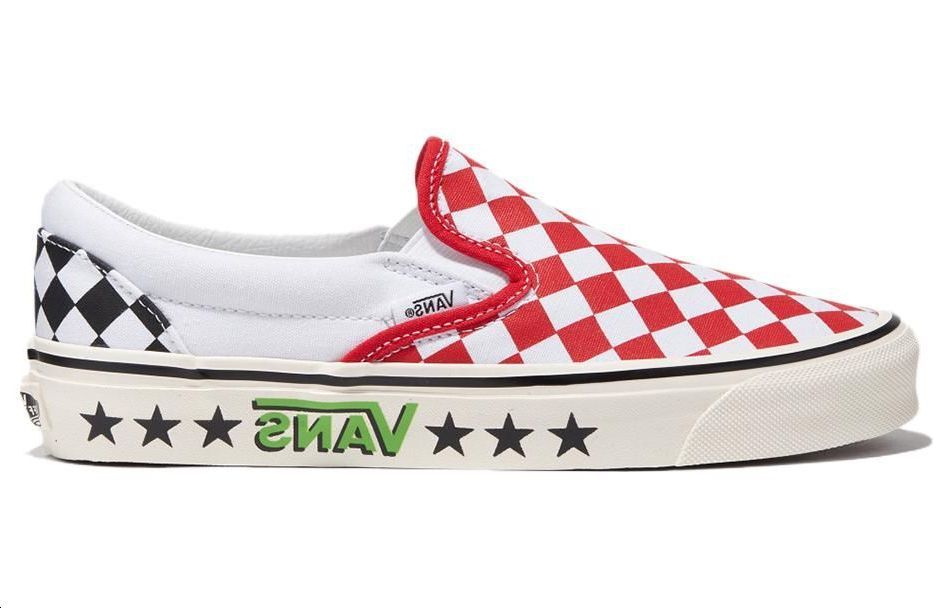 Order Vans Slip-On 98 DX ''Blanc Rouge Noir'' VN0A7Q58Y52