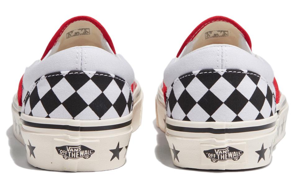 Shop Vans Slip-On 98 DX ''Blanc Rouge Noir'' VN0A7Q58Y52