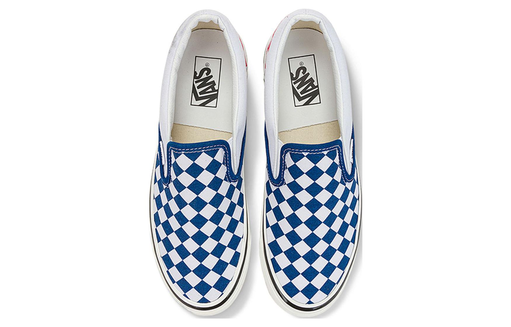 Lookbook バンズ スリッポン98 DX 白赤青 VN0A7Q58Y6Z