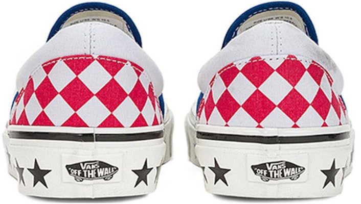 バンズ スリッポン98 DX 白赤青 VN0A7Q58Y6Z Shop バンズ スリッポン98 DX 白赤青 VN0A7Q58Y6Z