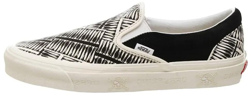 Vans Slip-On 98 Offspring 'Kelabu Putih' VN0A3AVAT0M1 Buy Vans Slip-On 98 Offspring 'Kelabu Putih' VN0A3AVAT0M1