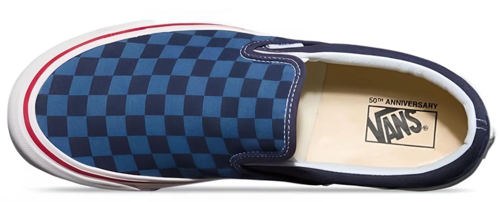 Vans スリッポン98復刻 50周年モデル VN0A2XS4JVH Shop Vans スリッポン98復刻 50周年モデル VN0A2XS4JVH