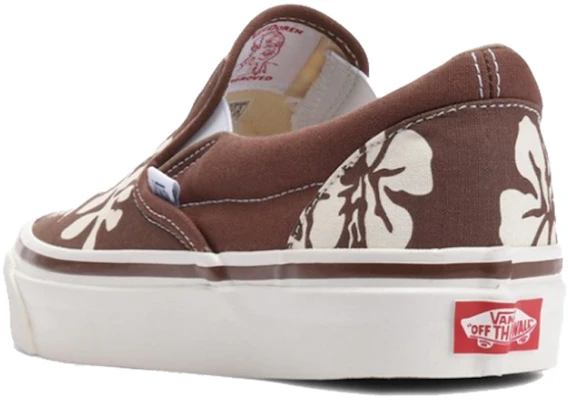 Vans Slip-On 98 Reissue STV Aloha Marrn 'Brown White' VN0A2XS4JVG Shop Vans Slip-On 98 Reissue STV Aloha Marrn 'Brown White' VN0A2XS4JVG