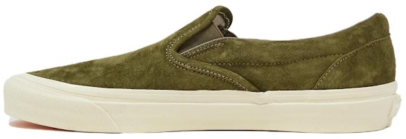 Vans Slip-On 98 x Todd Snyder Sneaker 'Olive Green' VN0A7Q58XK Vans Slip-On 98 x Todd Snyder Sneaker 'Olive Green' VN0A7Q58XK