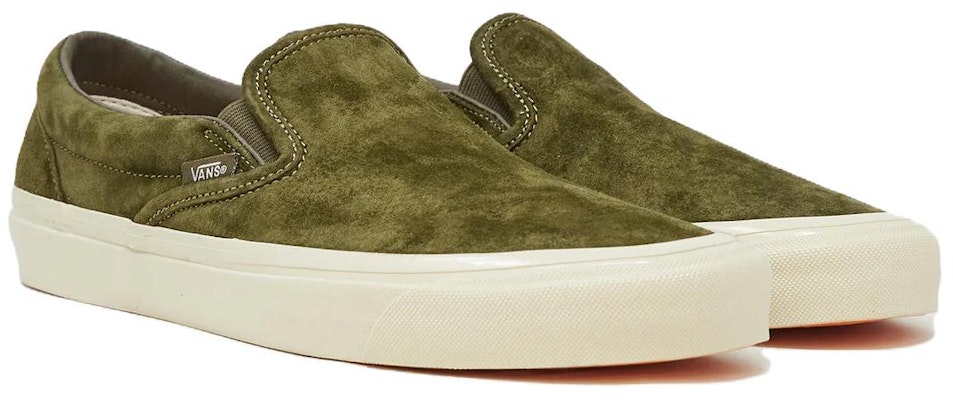 Vans Slip-On 98 x Todd Snyder Sneaker 'Hijau Zaitun' VN0A7Q58XK Lookbook Vans Slip-On 98 x Todd Snyder Sneaker 'Hijau Zaitun' VN0A7Q58XK