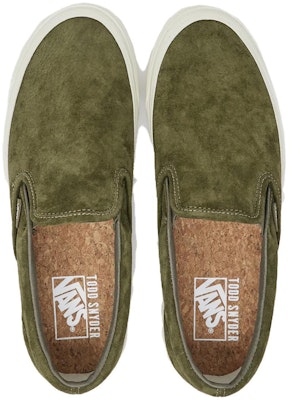 Vans Slip-On 98 x Todd Snyder Sneaker 'Hijau Zaitun' VN0A7Q58XK Shop Vans Slip-On 98 x Todd Snyder Sneaker 'Hijau Zaitun' VN0A7Q58XK