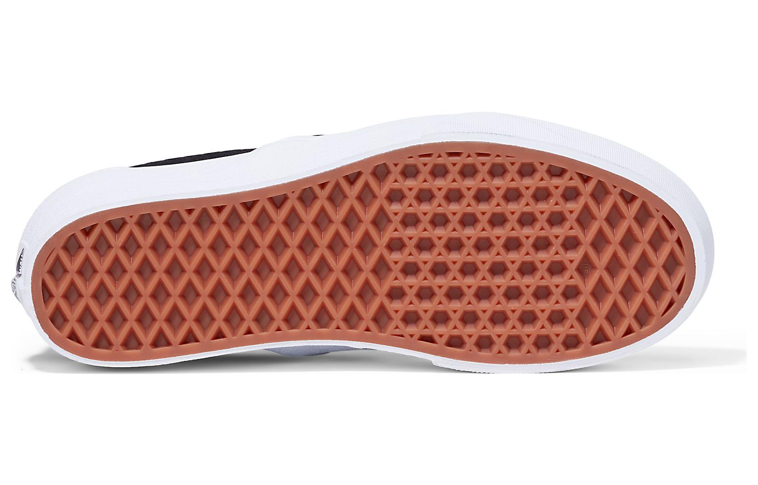 Shop Vans滑入式 耐磨防滑 低筒 滑板鞋 男女款 黑色