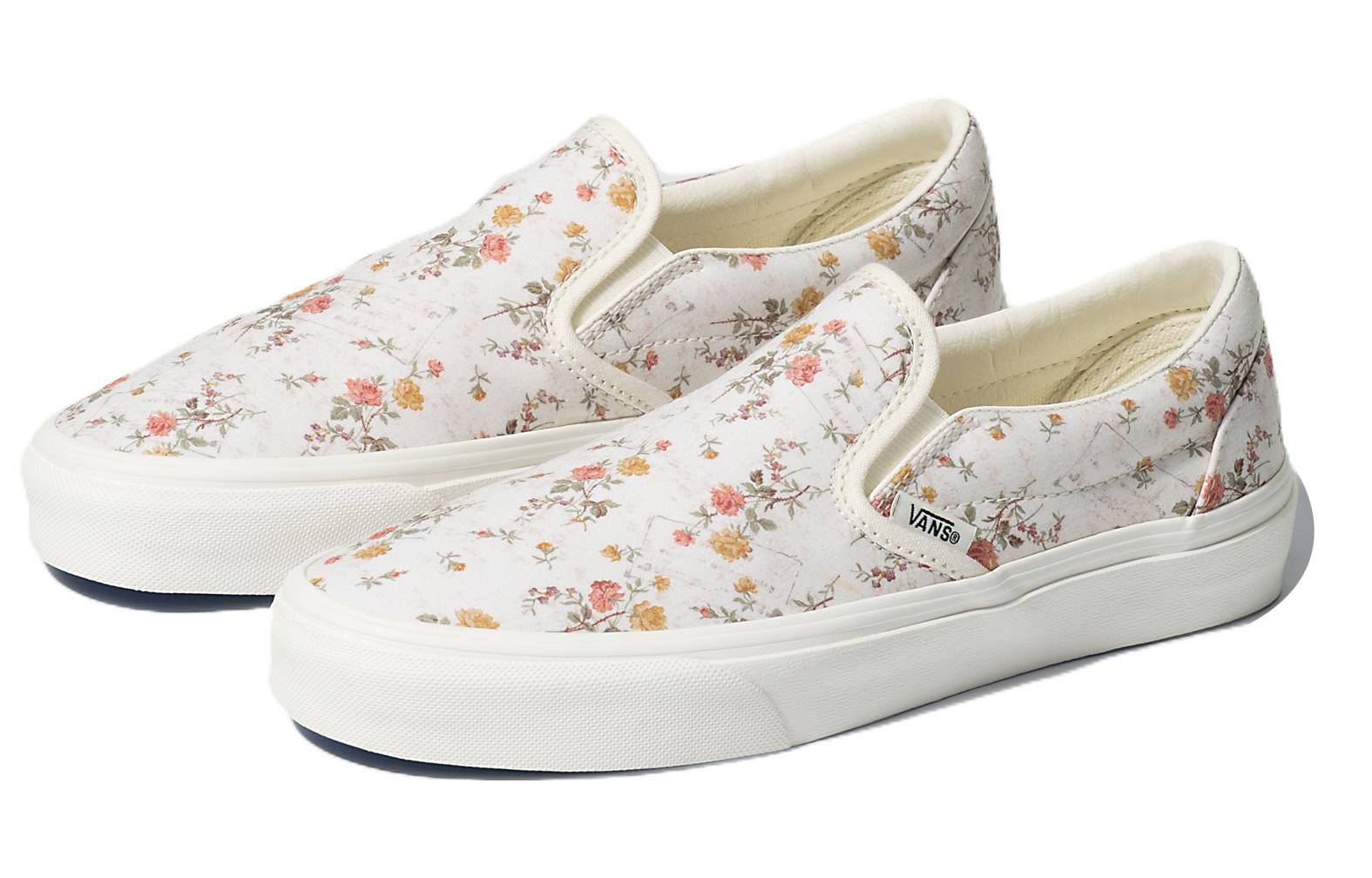 Lookbook Vans Slip-On ''Blumen Marshmallow'' VN0A38F7VMR