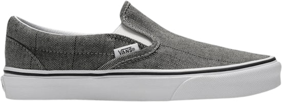 Vans Slip-On 'Herringbone Grey' VN0A4BV3TBK Vans Slip-On 'Herringbone Grey' VN0A4BV3TBK