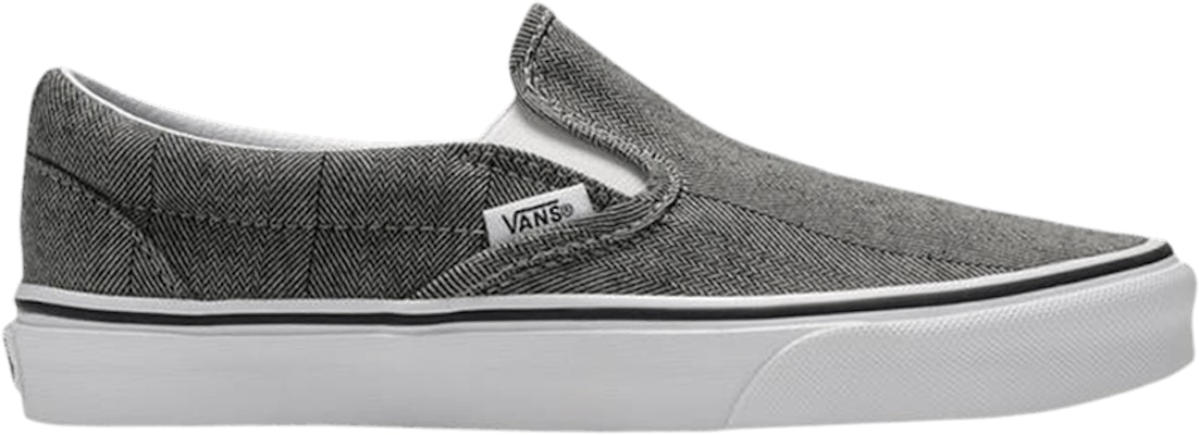 Vans Slip-On 'Herringbone Grey' VN0A4BV3TBK Buy Vans Slip-On 'Herringbone Grey' VN0A4BV3TBK