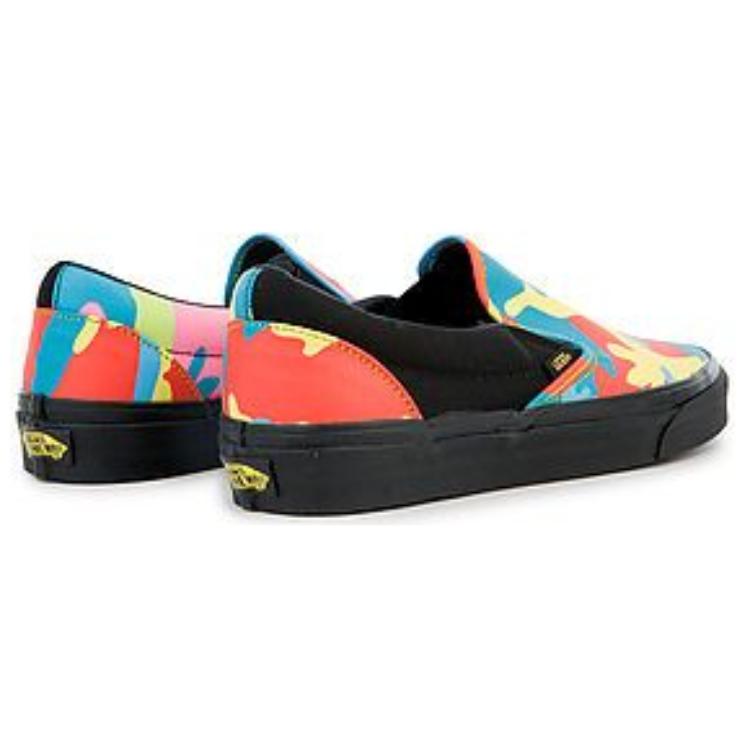 Shop 반스 슬립온 '네온 카모' (Banseu Seulripon 'Neon Kamo') VN0A38F7ULX